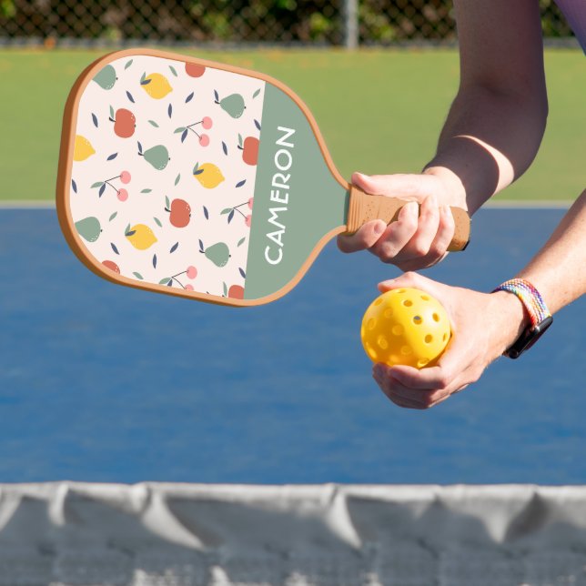 Cute Fruit Pattern Pickleball Paddle (Insitu)