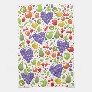 Cute Fruit pattern Tea Towel