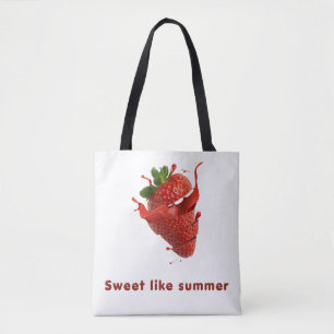 Cute Fruit Pattern Tote Bag