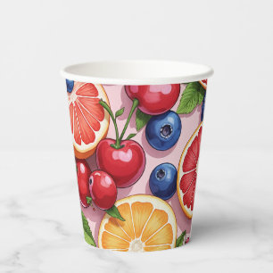 Cute Fruit Theme Paper cups