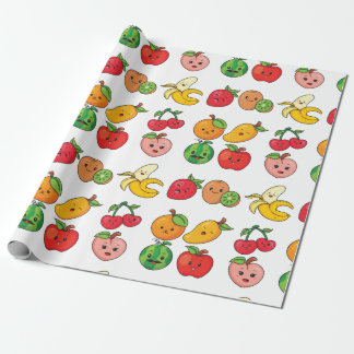 Cute Fruit   Wrapping Paper