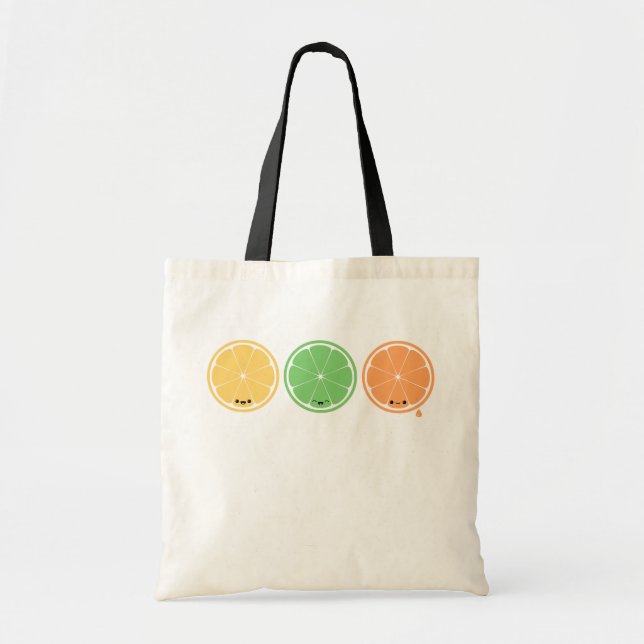 Cute Fruits Tote Bag (Front)