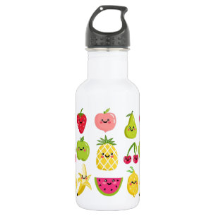 Cute Fruits Water Bottle