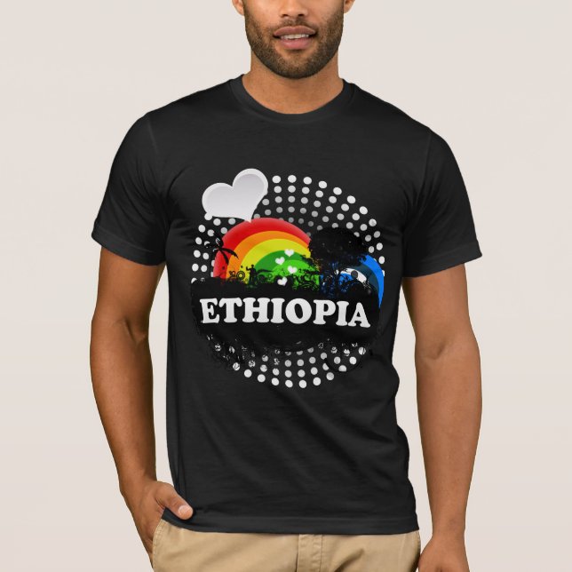 Cute Fruity Ethiopia T-Shirt (Front)