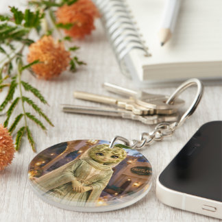 cute fruity fruitland key ring