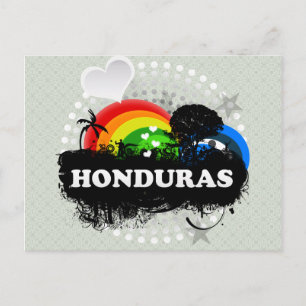 Cute Fruity Honduras Postcard