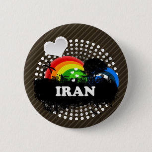Cute Fruity Iran 6 Cm Round Badge