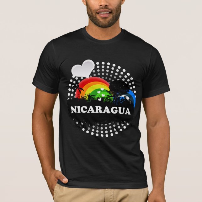 Cute Fruity Nicaragua T-Shirt (Front)