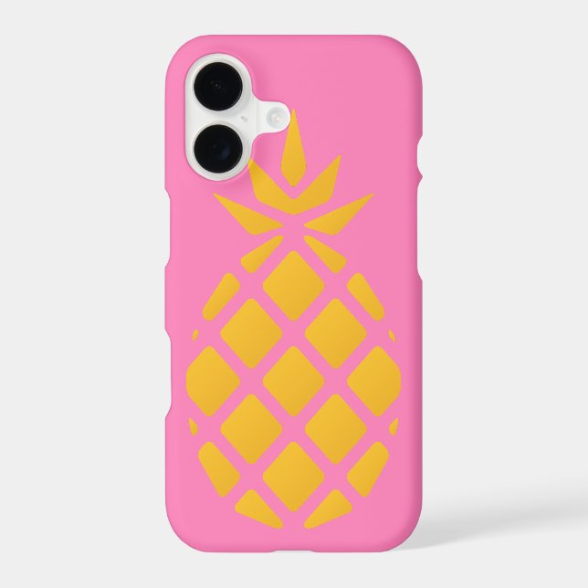Cute Fruity Orange & Pink Pineapple (Back)