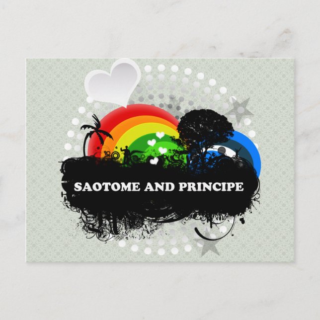 Cute Fruity Saotome And Principe Postcard (Front)