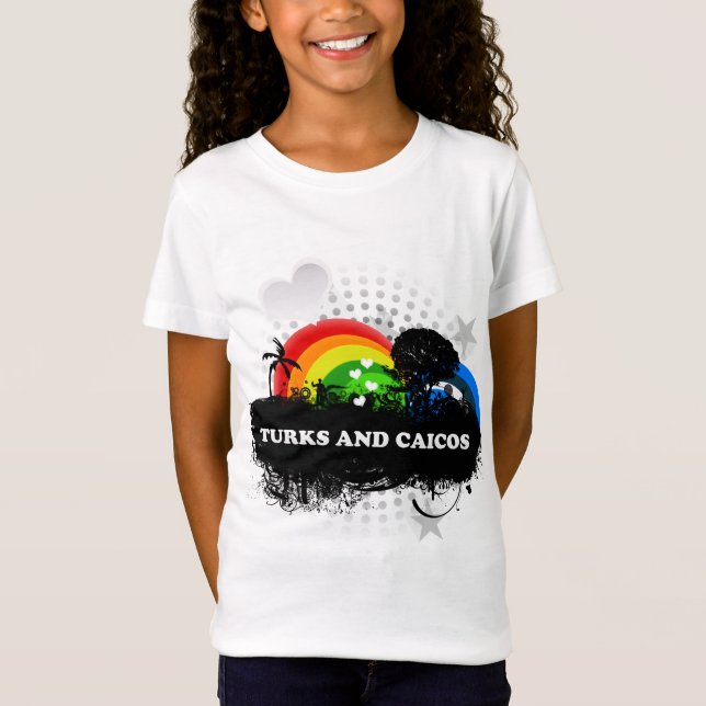 Cute Fruity Turks And Caicos T-Shirt (Front)
