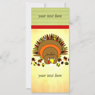 Cute Full Colour Turkey