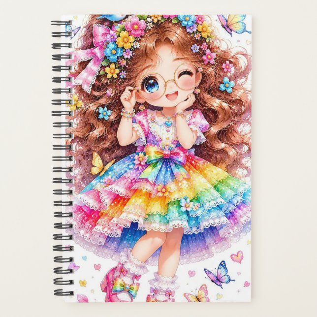 Cute & Fun 12-Month Yearly Planner (Front)