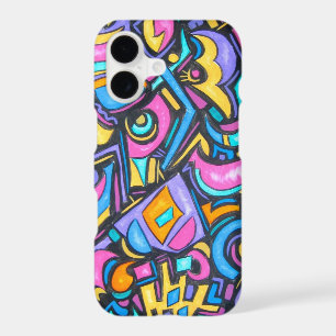 Cute Fun Funky Colourful Bold Whimsical Shapes