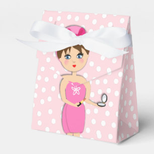 Cute Fun Girly Pamper Spa Party Theme For Girls Favour Box