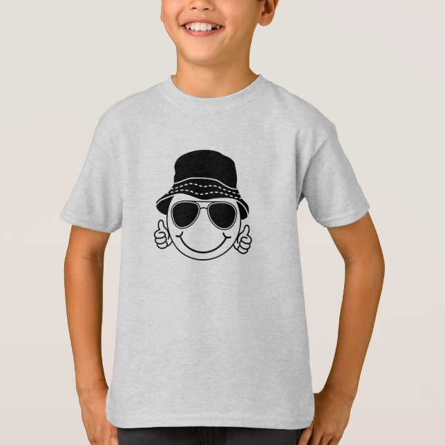 Cute Fun Groovy Summer Vibes  T-Shirt (Front)