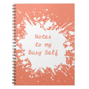 Cute Fun Notes to Myself Journal Notebook