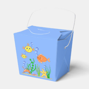 Cute & Fun Ocean Creatures Favour Box