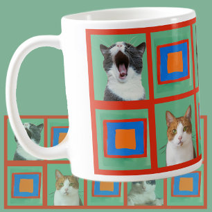  Cute Fun Personalised Photo Gift for Cat Lovers Mug