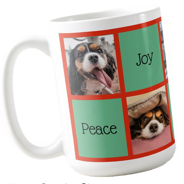  Cute Fun Personalised Photo Gift for Dog Mum Pup Coffee Mug (Creator Uploaded)