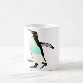 Cute Fun Proud Emperor Penguin Personalized Coffee Mug
