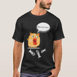Cute fun & silly fat cat T-Shirt