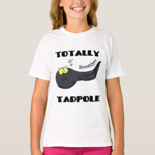 Cute fun tadpole cartoon illustration T-Shirt