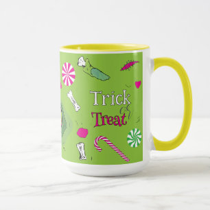 Cute Fun Trick Or Treat! Sweet Death And Candy! Mug