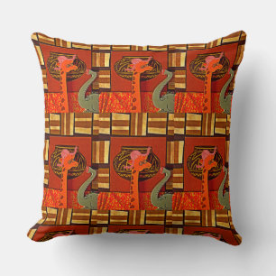 Cute Funny African Giraffe Print Amazing design Cushion