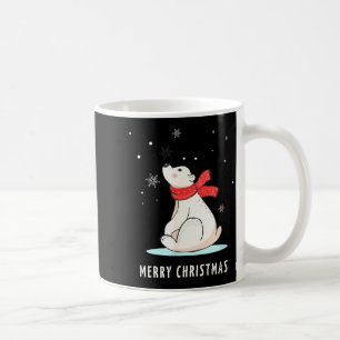 Cute Funny & Unique Christmas Lar Bear & S Coffee Mug