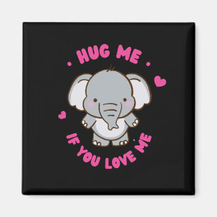 Cute Funny And Lovely Elephant    Magnet