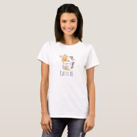 cute funny angry cat t shirt