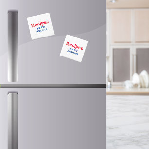 Cute Funny At Home Chef's Kitchen Magnet