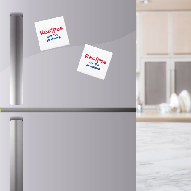 Cute Funny At Home Chef's Kitchen Magnet (Creator Uploaded)