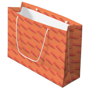 Cute Funny Bacon Large Gift Bag