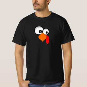 Cute Funny Big-Eyed Turkey T-Shirt