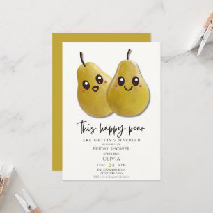 Cute funny bridal shower  invitation