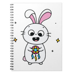 Cute & Funny Bunny Notebook