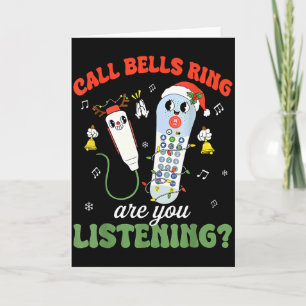 Cute Funny Call Bell Rings Are You Listening Cna E Card