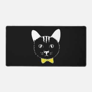 Cute funny cat desk mat