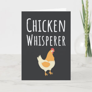 Cute Funny Chicken Cards Animal Bird Farm Animals