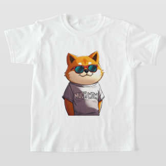 cute funny chippy cat T-Shirt