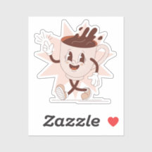 Cute Funny Coffee Cartoon