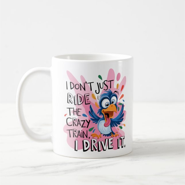 Cute Funny Coffee Mug with Quote Classic Mug 11 oz (Left)