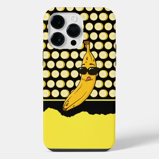 Cute Funny Cool Banana  iPhone Case (Back)
