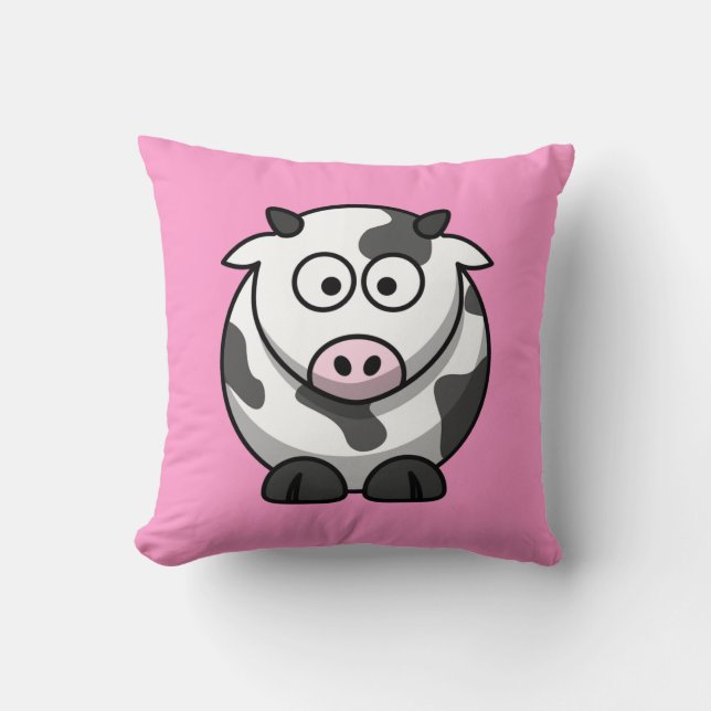 Cute Funny Cow Cushion (Front)