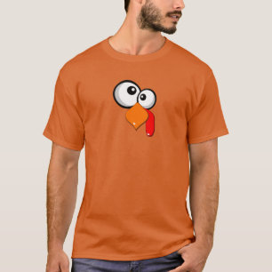 Cute Funny Crazy-Eyed Turkey T-Shirt