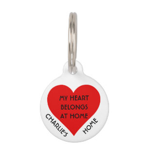 Cute Funny Custom Personalised Name  Pet Tag