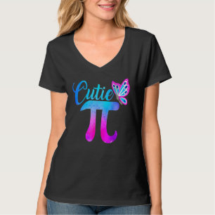 Cute & Funny Cutie Pi Math Pie Butterfly Adorable T-Shirt