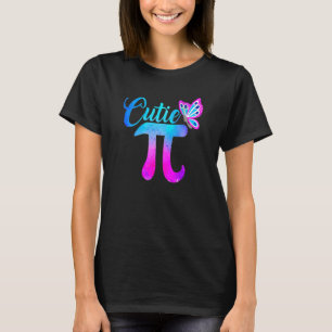 Cute & Funny Cutie Pi Math Pie Butterfly Adorable  T-Shirt